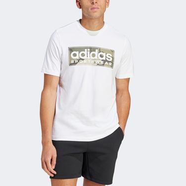 adidas Camo G T 2 Erkek Beyaz Günlük T-Shirt
