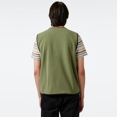  Vans Rosewood Reversible Vest Erkek Yeşil Ceket