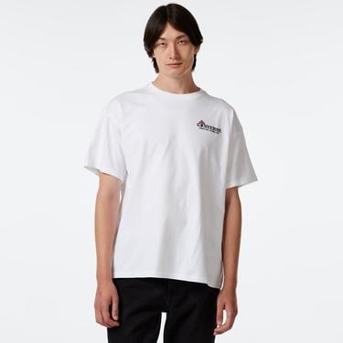  Converse Mushroom Cottage Loose Fit Erkek Beyaz T-Shirt