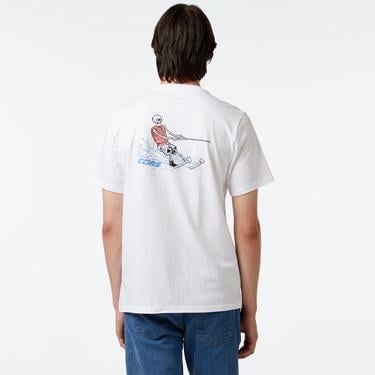  Converse Skeleton Water Ski Erkek Beyaz T-Shirt