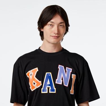  Karl Kani Woven Sign. Multicolor Logo Erkek Siyah T-Shirt