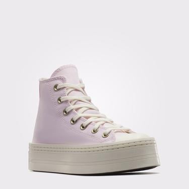  Converse Chuck Taylor All Star Lift Kadın Açık Lila Platform Sneaker