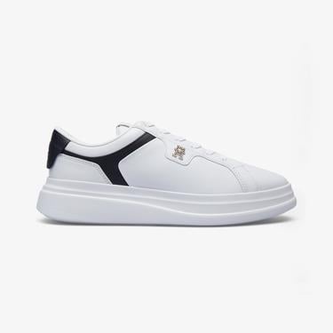  Tommy Hilfiger Kadın Beyaz Sneaker