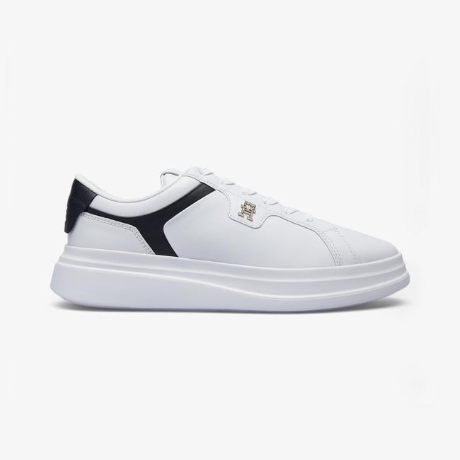  Tommy Hilfiger Kadın Beyaz Sneaker