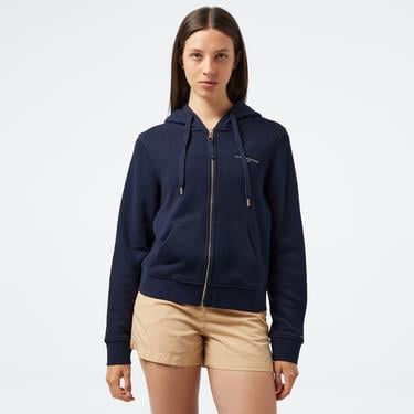  Tommy Hilfiger Kadın Lacivert Hoodie