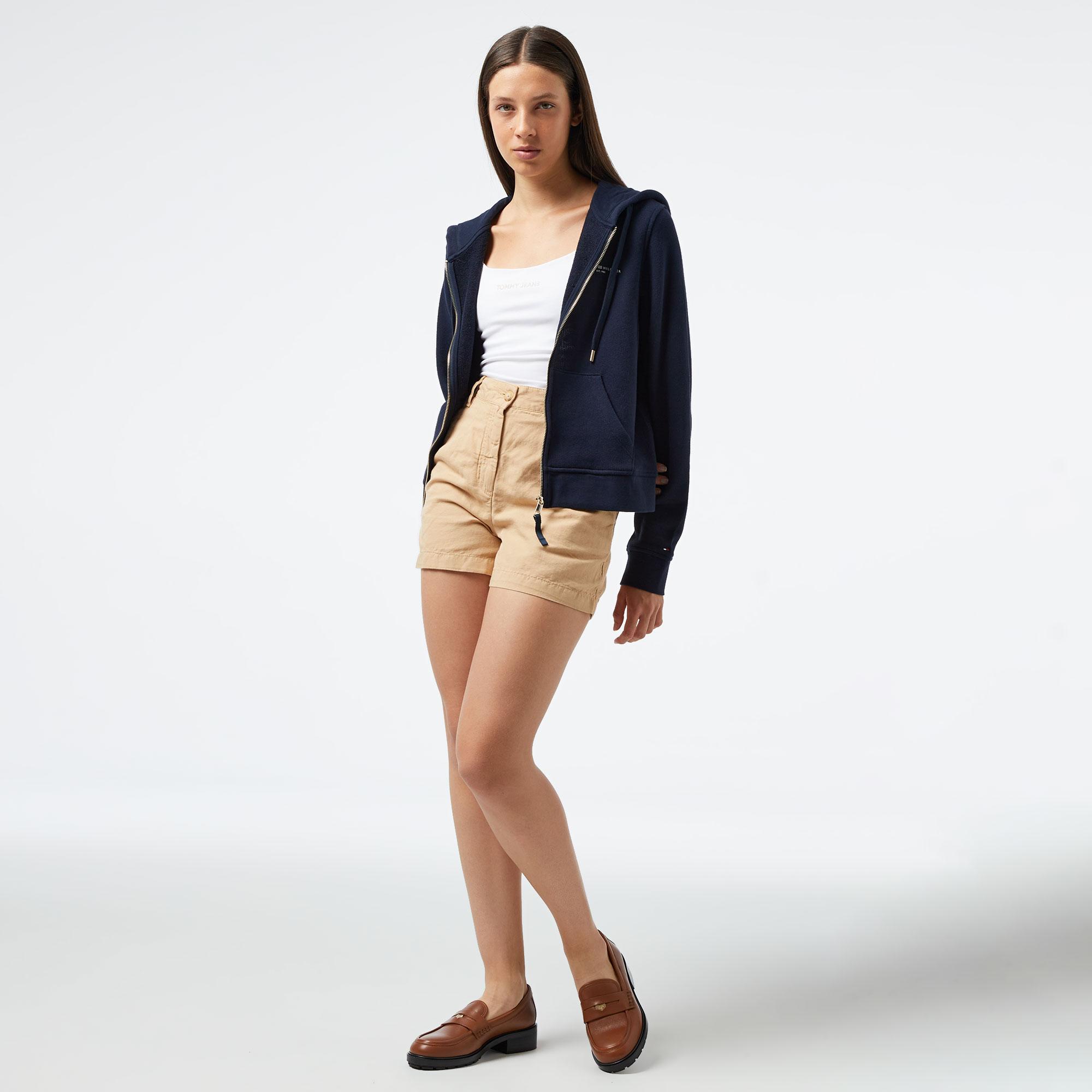 Tommy Hilfiger Kadın Lacivert Hoodie