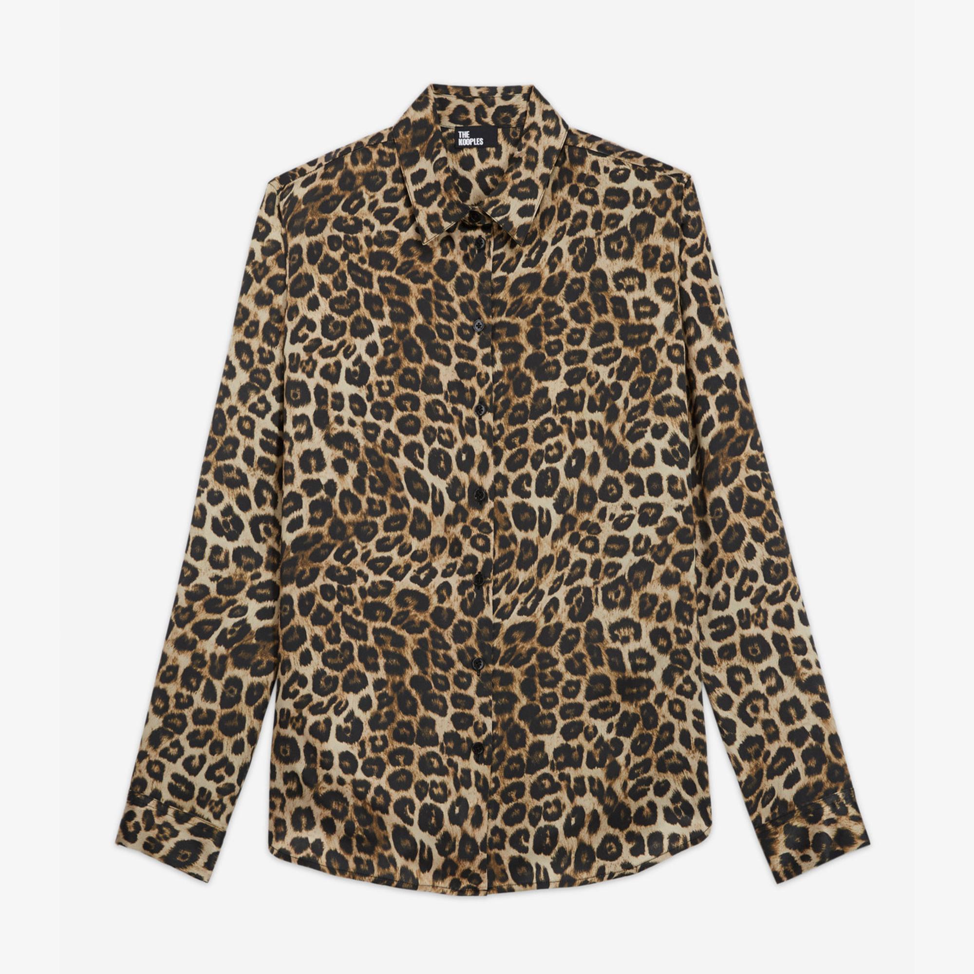 The Kooples Kadın Leopar Gömlek