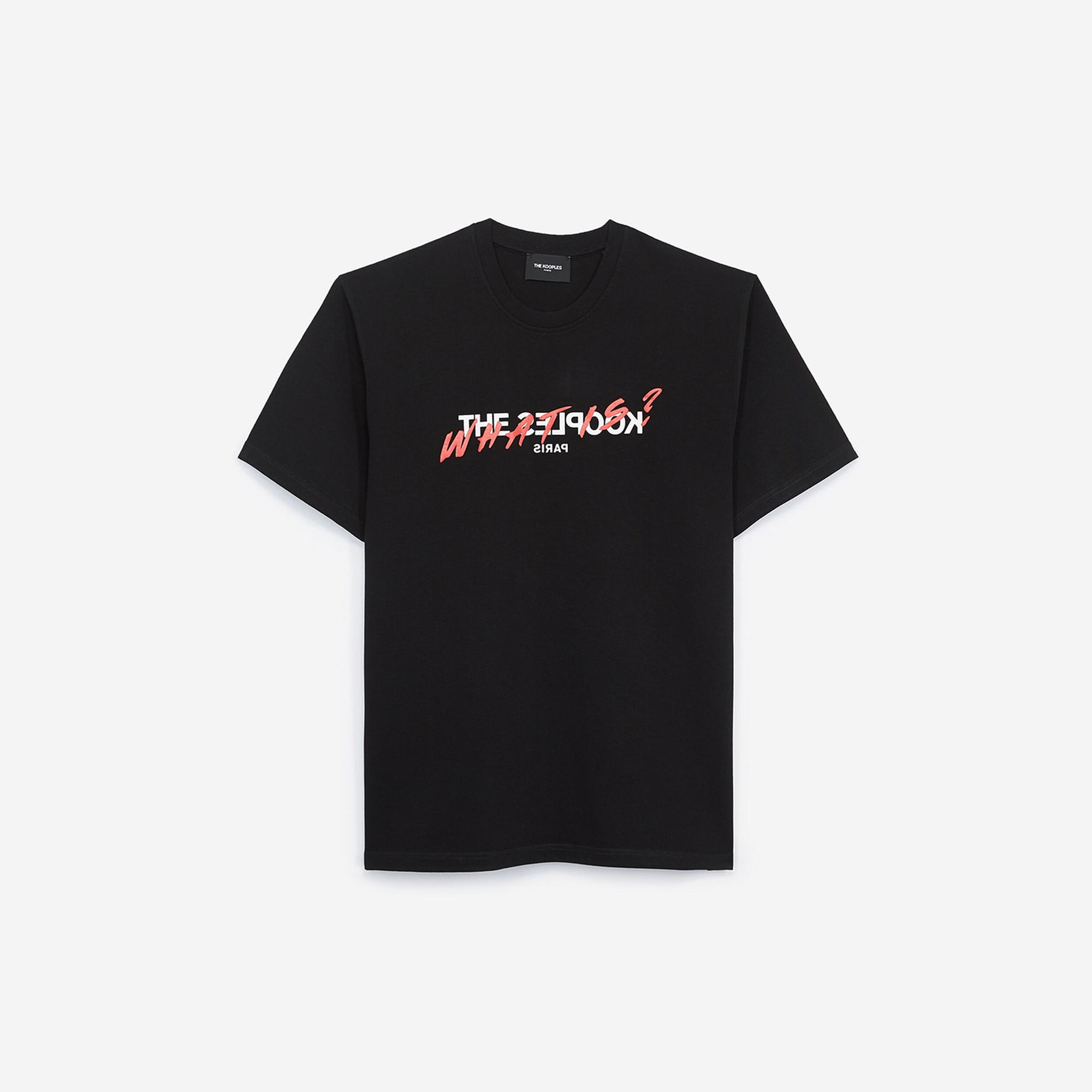 The Kooples Erkek Siyah T-Shirt