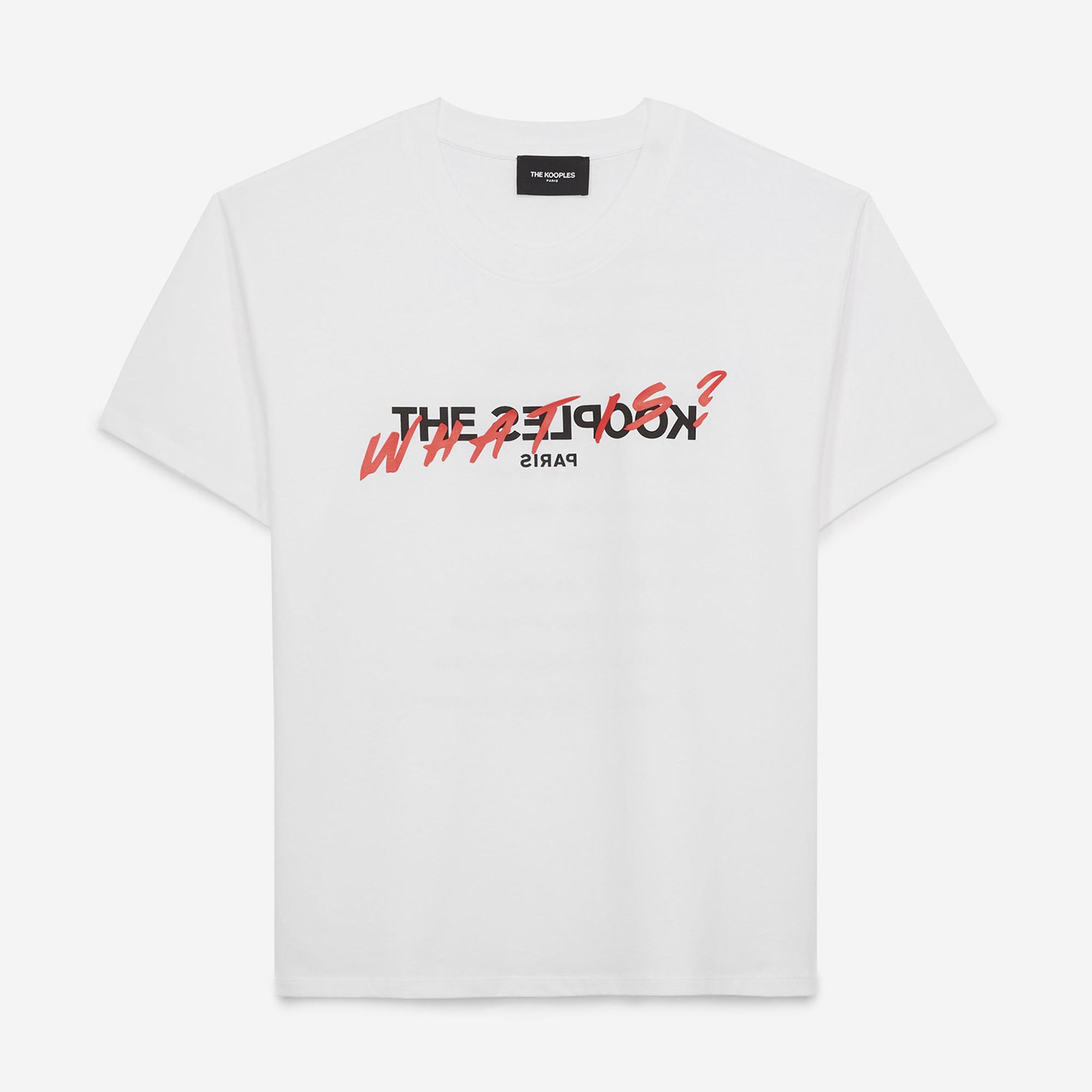 The Kooples Kadın Beyaz T-Shirt