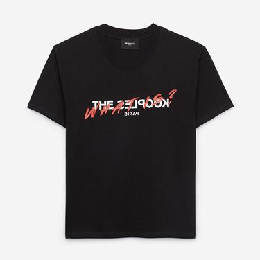  The Kooples Kadın Siyah T-Shirt