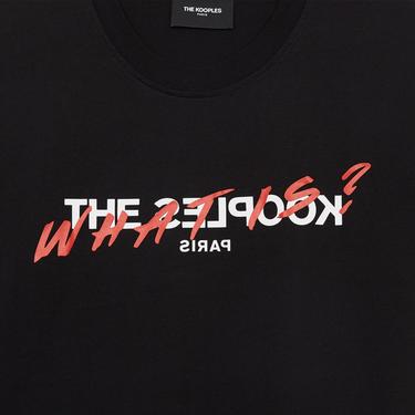  The Kooples Kadın Siyah T-Shirt