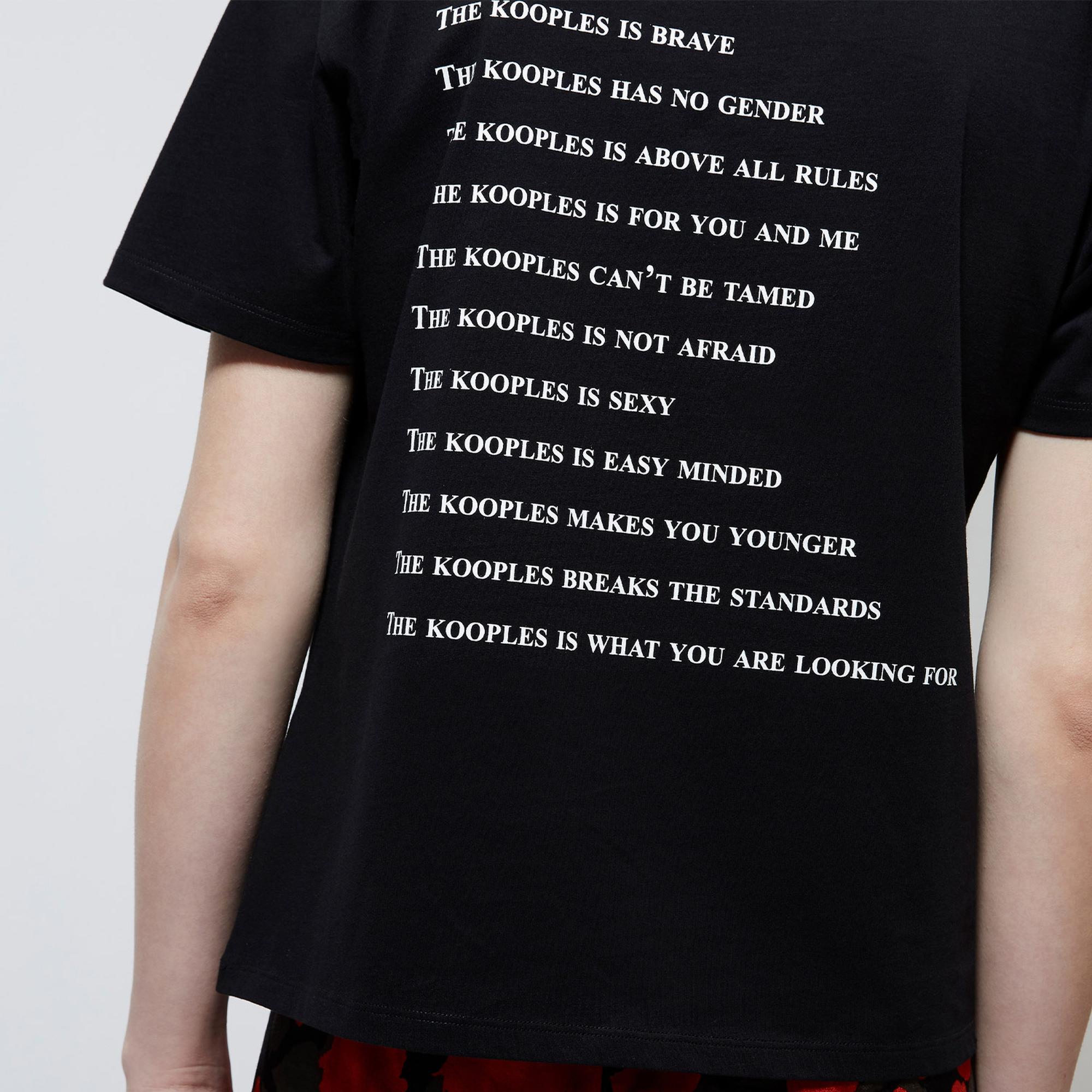 The Kooples Kadın Siyah T-Shirt