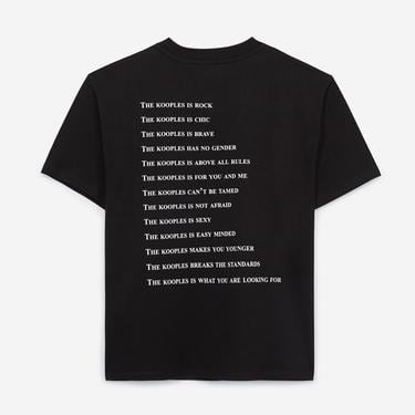  The Kooples Kadın Siyah T-Shirt