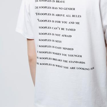  The Kooples Kadın Beyaz T-Shirt