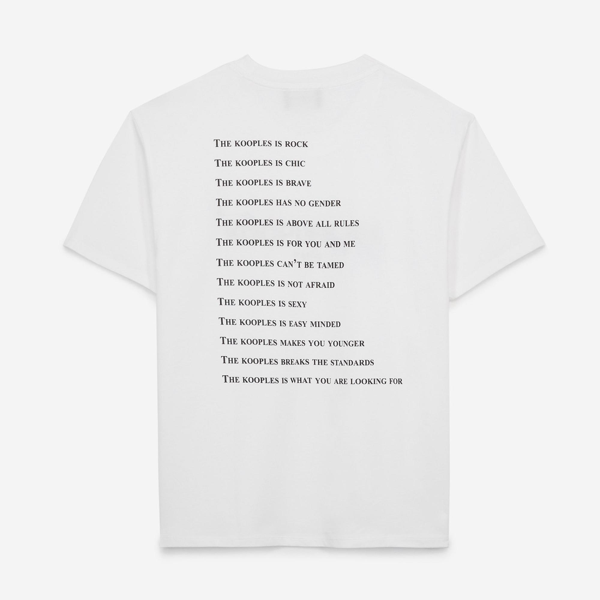 The Kooples Kadın Beyaz T-Shirt