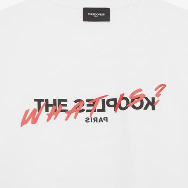  The Kooples Kadın Beyaz T-Shirt