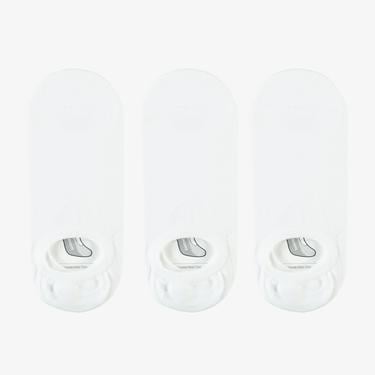  Lacoste Unisex 3'lü Beyaz Çorap