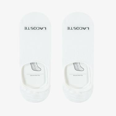  Lacoste Unisex 2'li Beyaz Çorap