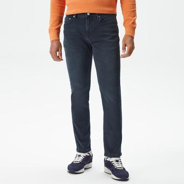  Lacoste Erkek Slim Fit Mavi Jean Pantolon