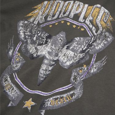  ERKEK BASKILI GRİ T-SHIRT