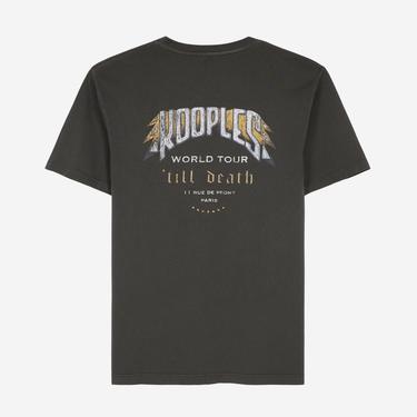  ERKEK BASKILI GRİ T-SHIRT