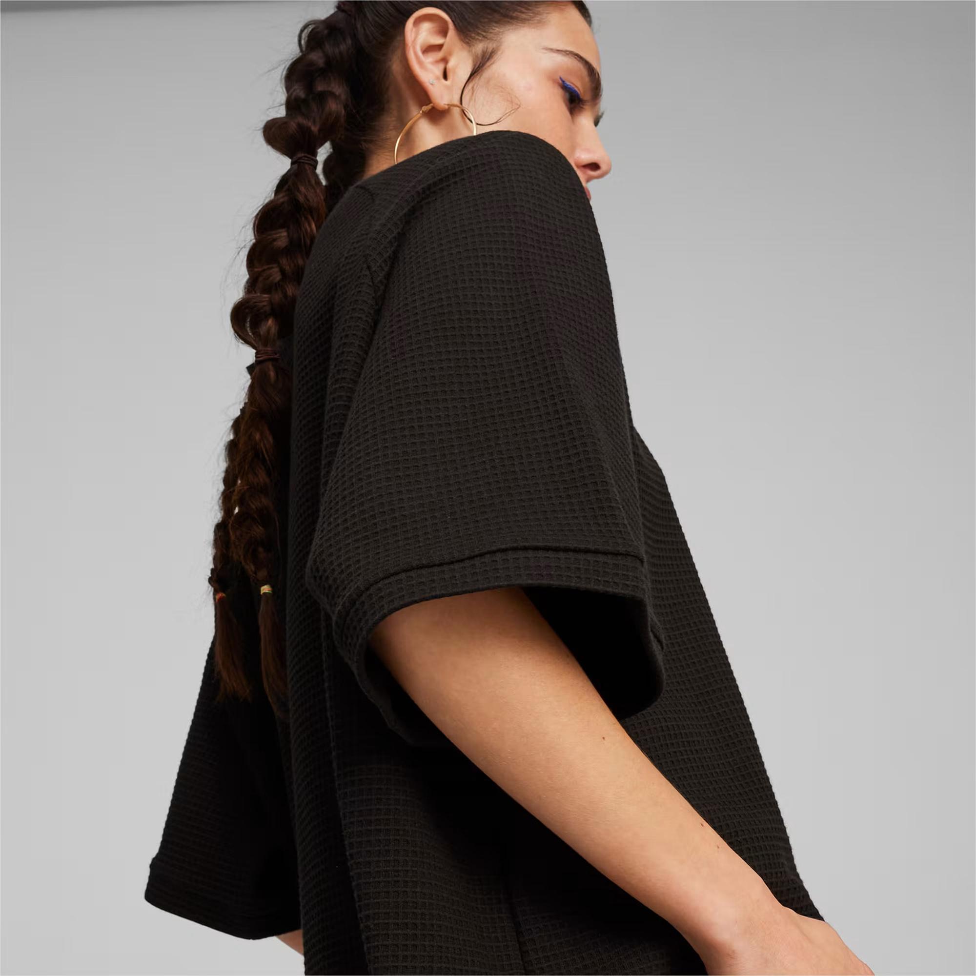 Puma infuse Relaxed Kadın Siyah T-Shirt