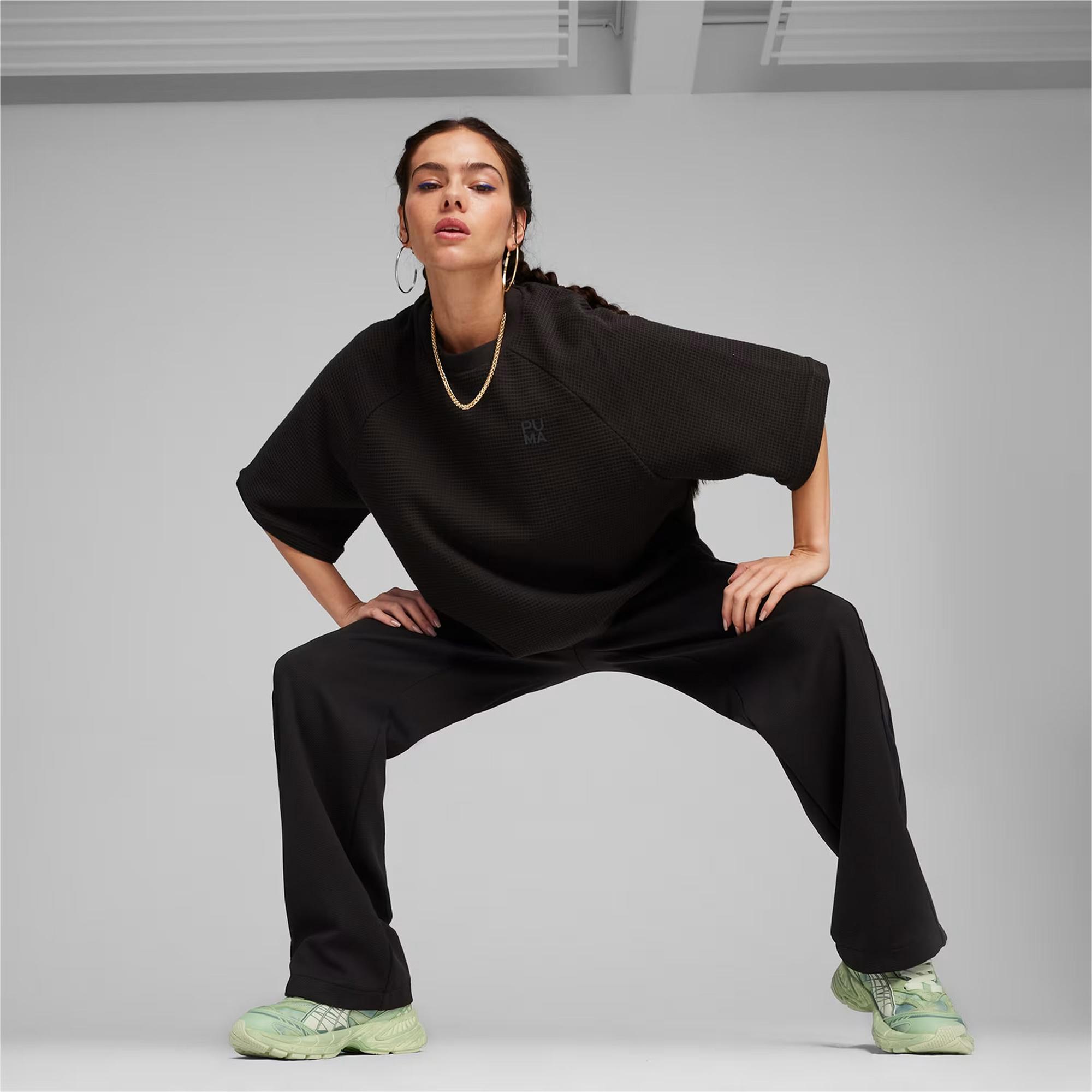 Puma infuse Relaxed Kadın Siyah T-Shirt