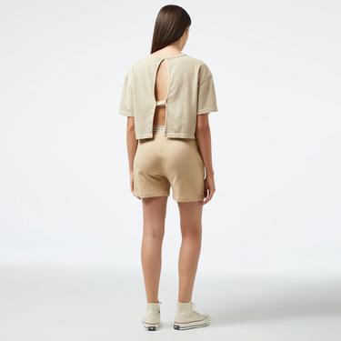  UNITED4 Kadın Bej Şort