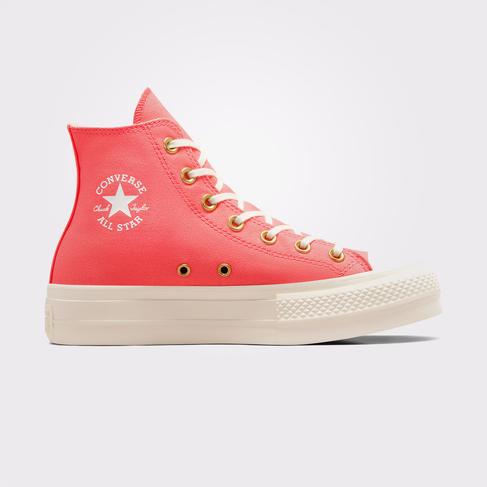  Converse Chuck Taylor All Star Lift Kadın Pembe Platform Sneaker