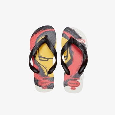  Havaianas Marvel Çocuk Beyaz Terlik