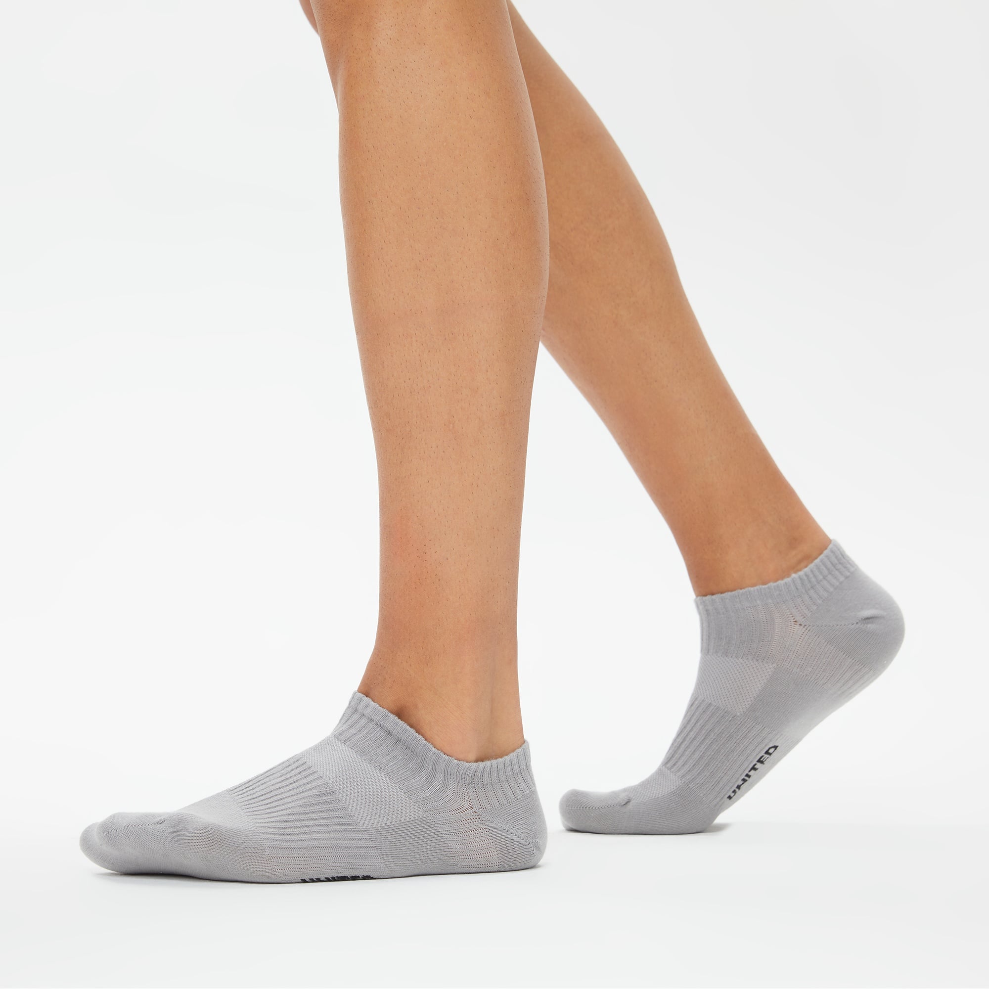 UNITED4 Core Kadın Gri 3'lü Çorap