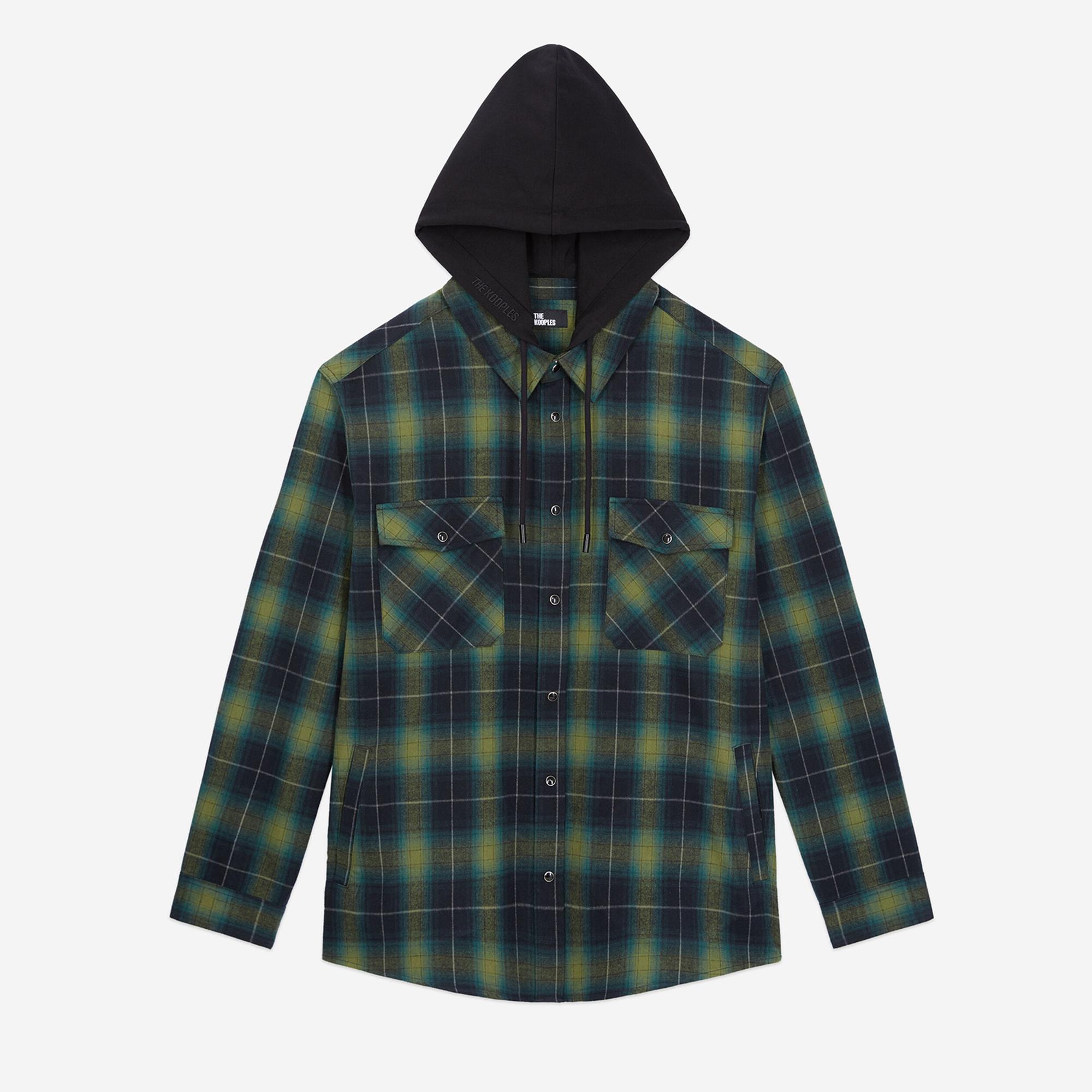 ERKEK EKOSE YEŞİL GÖMLEK