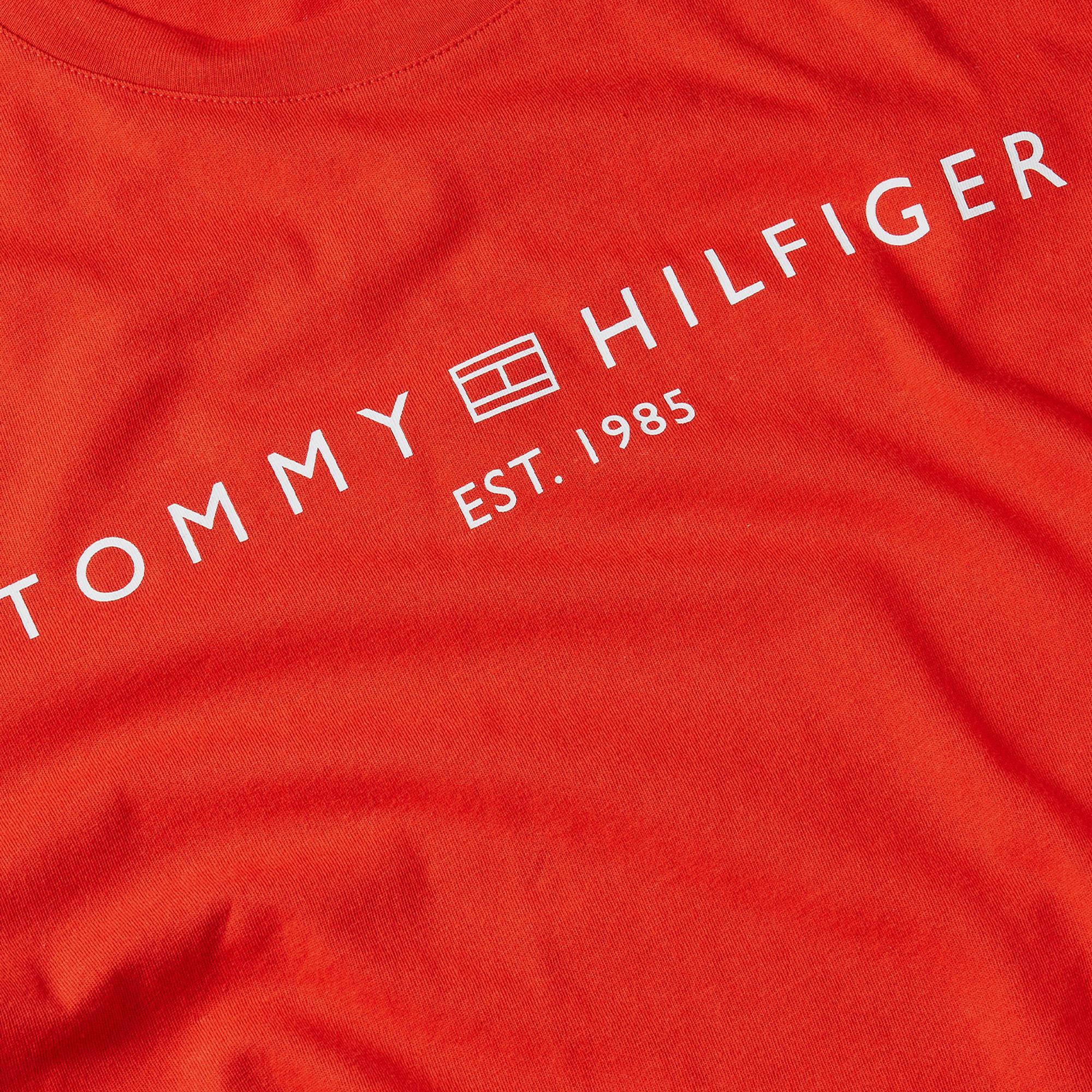 Tommy Hilfiger Kadın Kırmızı T-Shirt