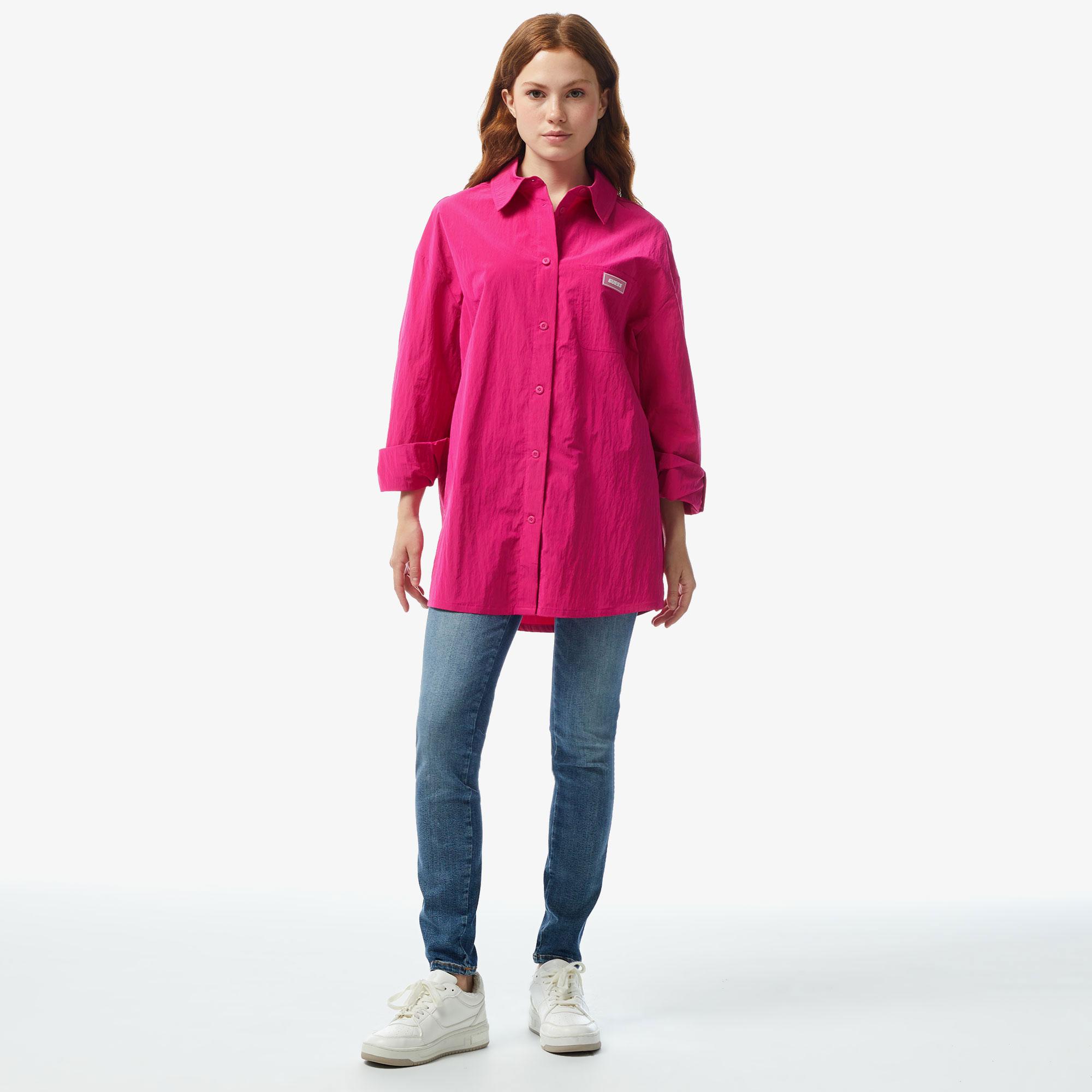 Guess Kadın Pembe Gömlek