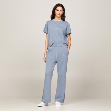  Tommy Hilfiger Kadın Mavi T-Shirt