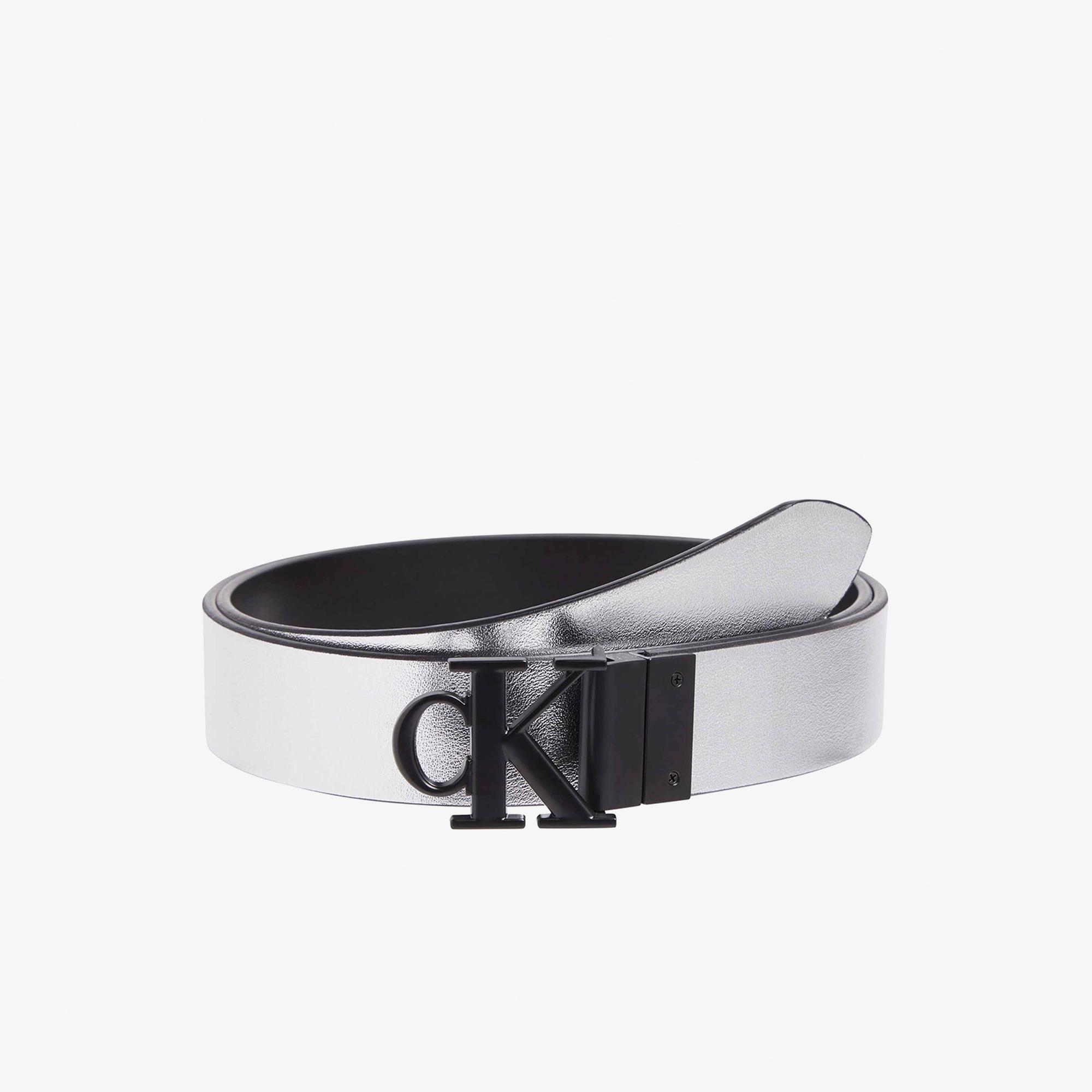 Calvin Klein Jeans Monogram Kadın Siyah Kemer