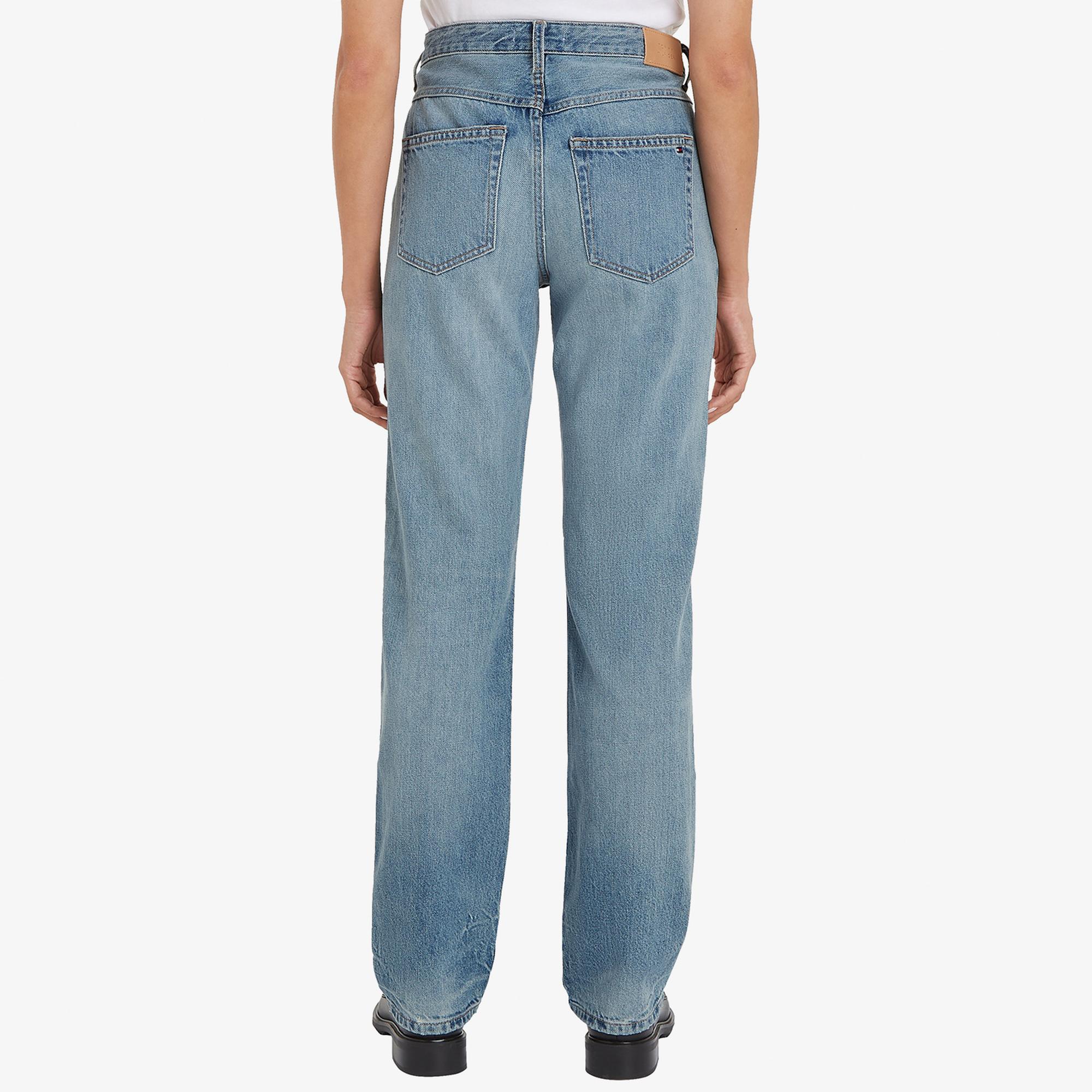 Tommy Hilfiger Kadın Mavi Pantolon