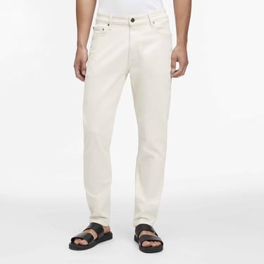  Calvin Klein Erkek Krem Rengi Jean