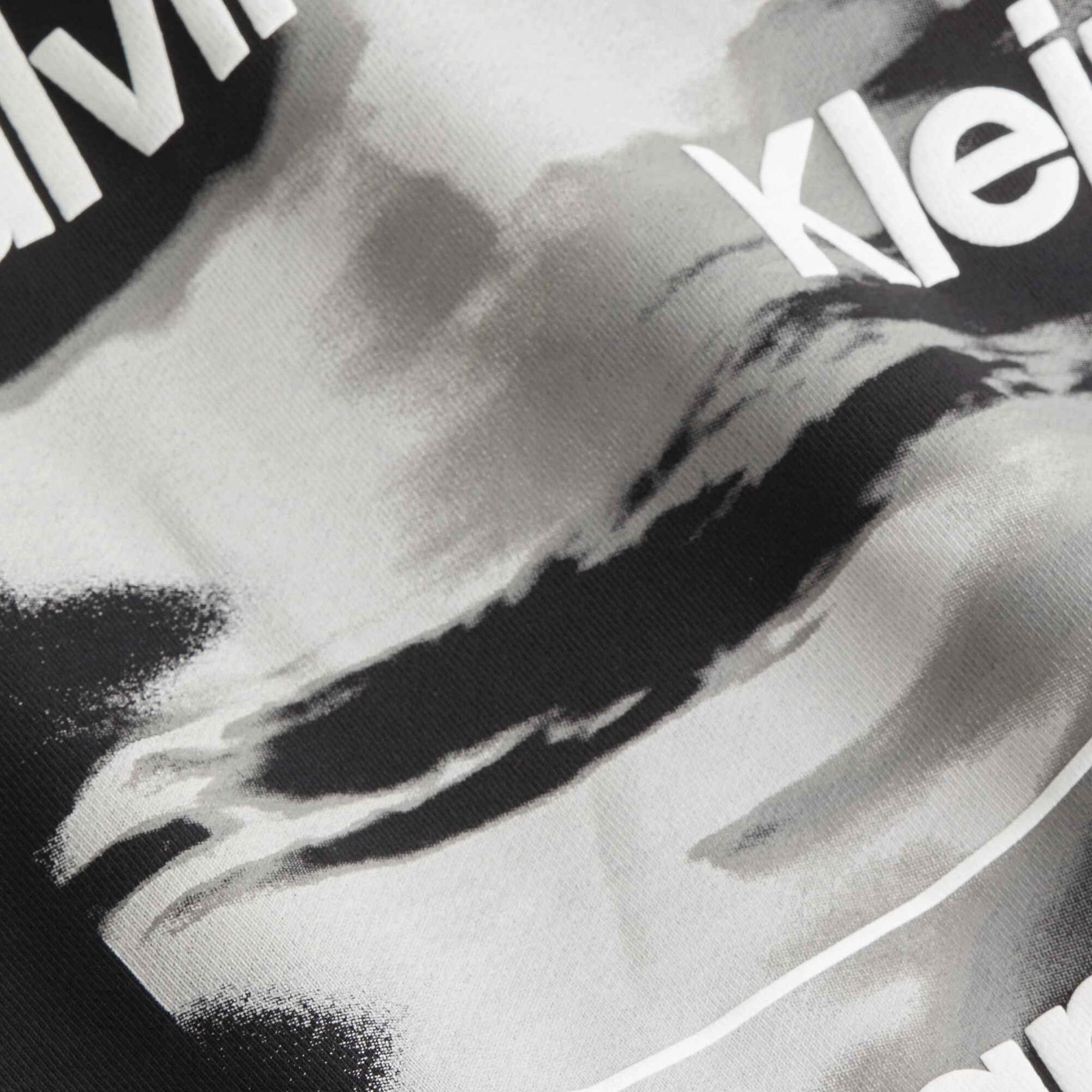 Calvin Klein Jeans Diffused Erkek Siyah T-Shirt