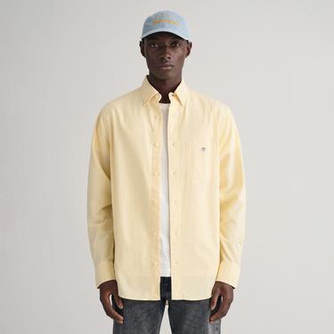  Gant Erkek Sarı Gömlek