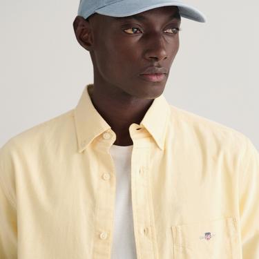  Gant Erkek Sarı Gömlek