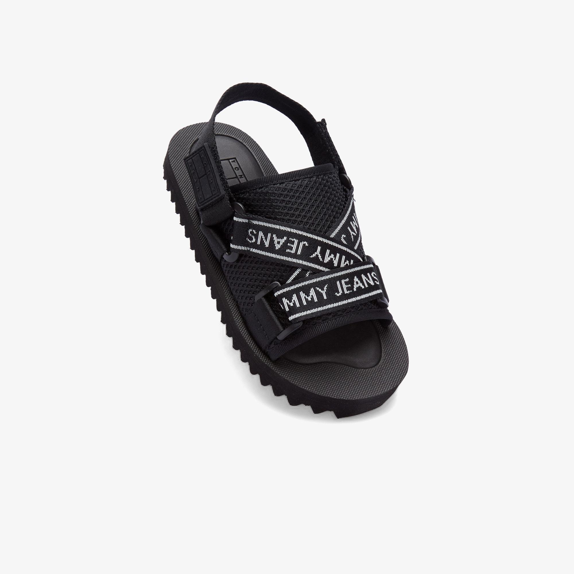 Tommy Jeans Premium Eva Kadın Siyah Sandalet