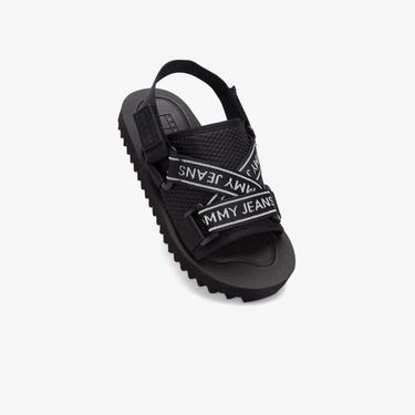  Tommy Jeans Premium Eva Kadın Siyah Sandalet
