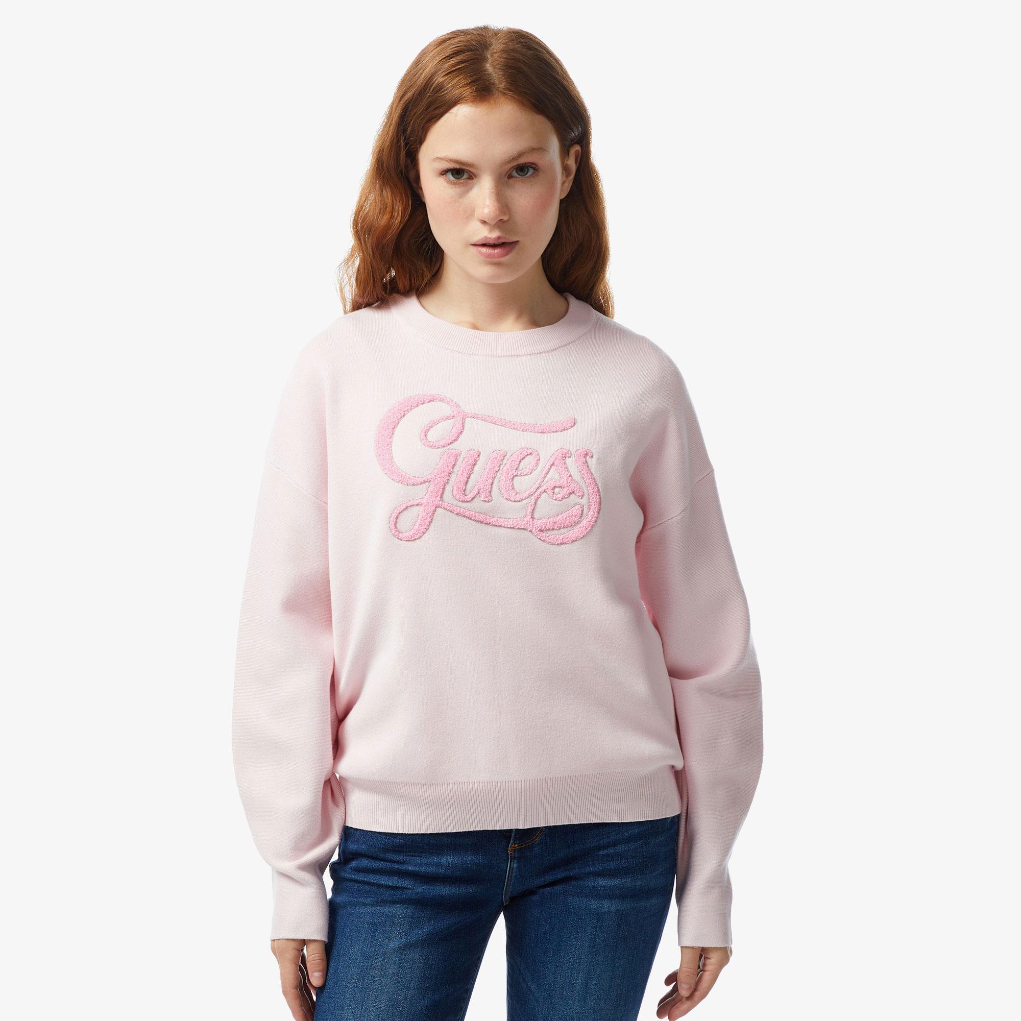 Guess Kadın Pembe Kazak