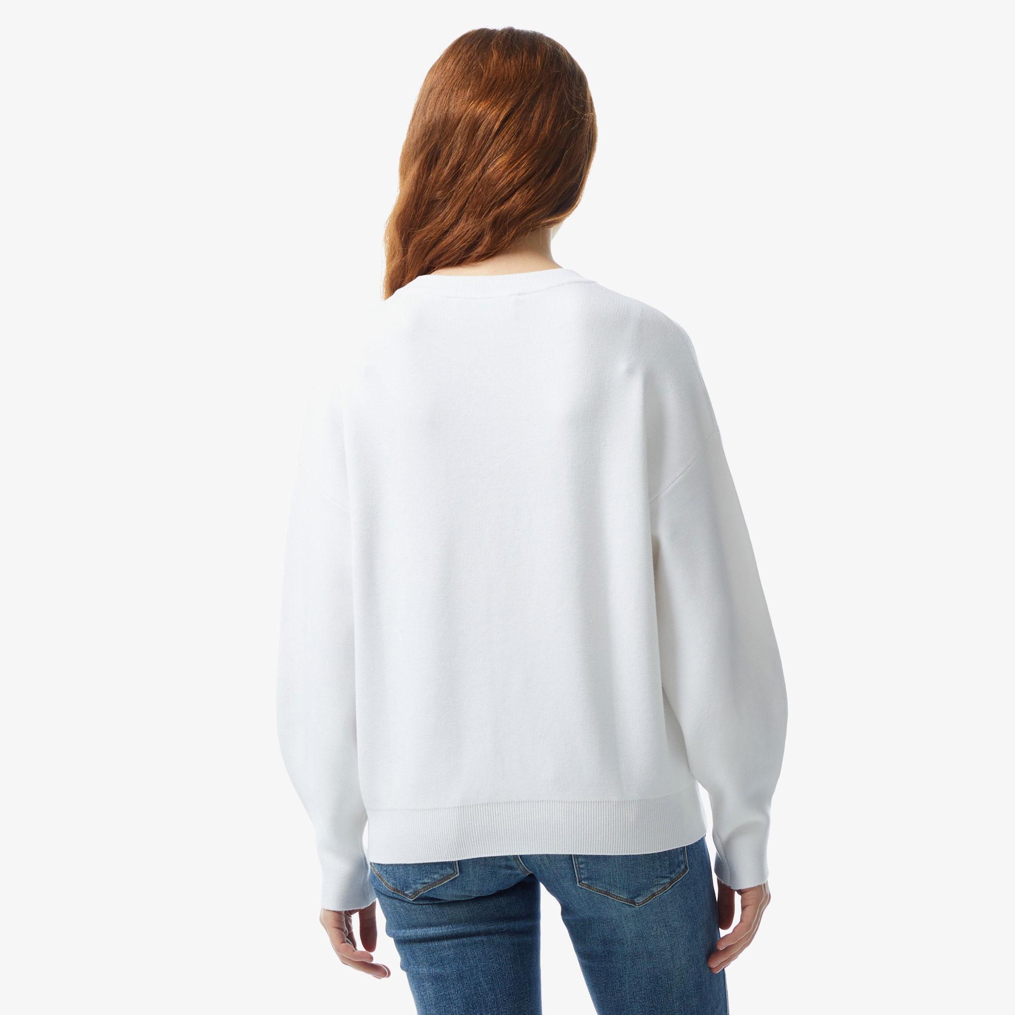 Guess Kadın Beyaz Kazak