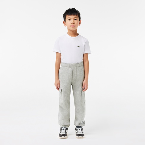  Lacoste Classic Çocuk Gri Eşofman Altı