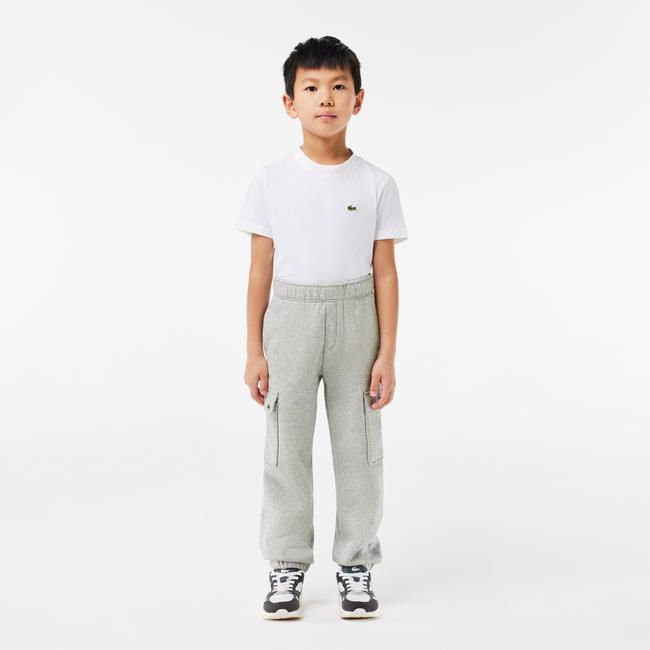  Lacoste Classic Çocuk Gri Eşofman Altı