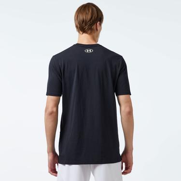  Under Armour Pjt Rck Eagle Graphic Ss Erkek Siyah T-Shirt