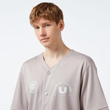  UNITED4 Erkek Gri Gömlek