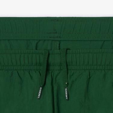  Çocuk Fermuarlı Renk Bloklu Yeşil Eşofman Takımı